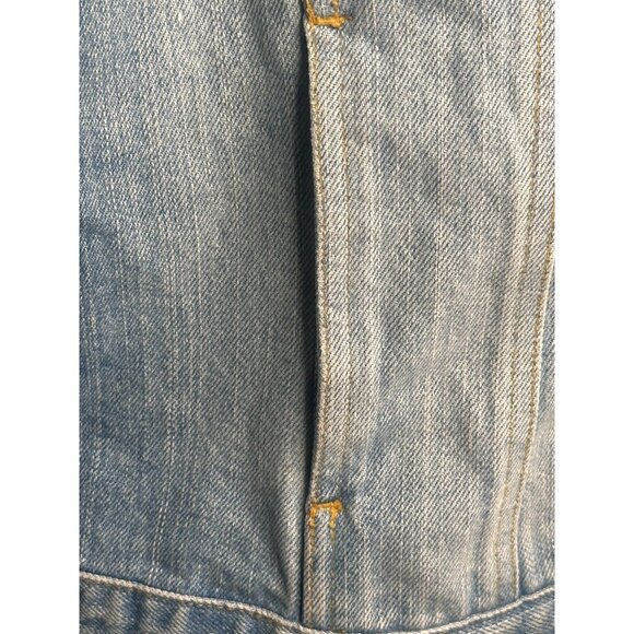 Eddie Bauer Womens Light Wash Denim Jean Jacket Trucker Casual Outerwear Medium - Picture 6 of 11